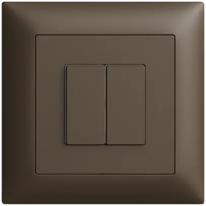 Interrupteur ENC 2K/2T Edue Wiser coffee 
