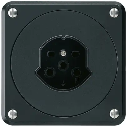 Prise ENC robusto type 15 noir sans clapet pour combinaison 