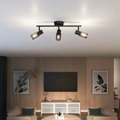 Spot Philips Palms E14 3×25W 484×162mm nero 