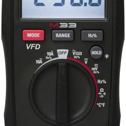 Multimètre digital UNIKS UN.M33 Slim TRMS 600V 10A AC/DC 