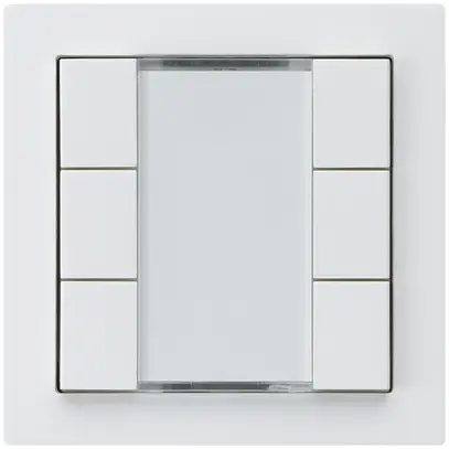 UP-Taster kallysto A KNX 6× s/e-link weiss 