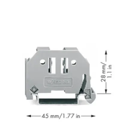 Pezzo d'arresto WAGO 6mm 