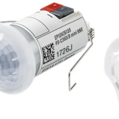Rilevatore di presenza KNX INS ESYLUX PD-C 360i/8 mini KNX, opale opaco 