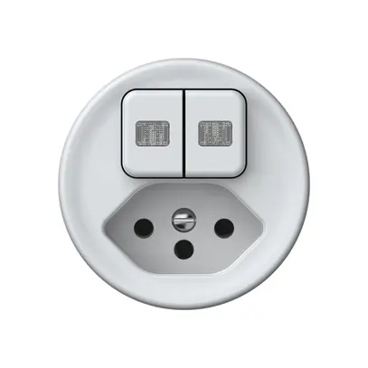 Combinazione origin sch 3+3 + 1×tipo 13 2×luminoso bianco 