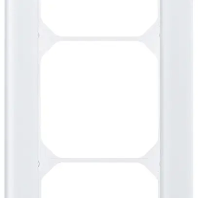 Cadre de recouvrement KAL.art 3×1 214×94mm verre blanc 