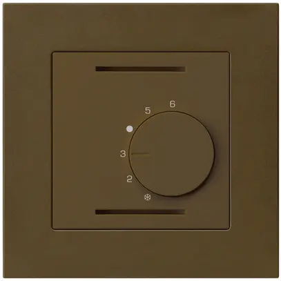Thermostate d'ambiance ENC kallysto.pro brun sans interrupteur 