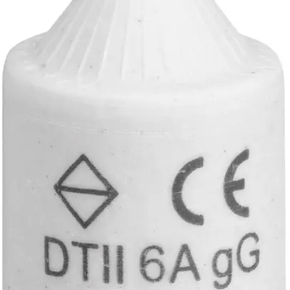 Fusibile D DTII 6A 500V gG con indicatore 
