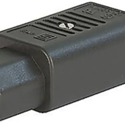 Presa d'apparecchi T123 C15 nero, tipo 4782 120°C 