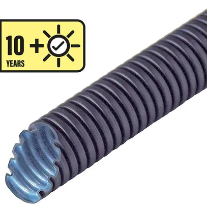 Tubo d'installazione PLICA UV-Flex M63 gliss nero 