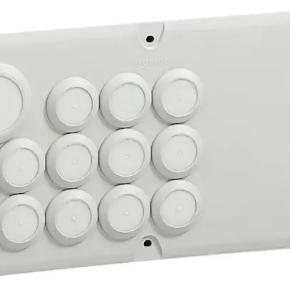 Plaque passe-câbles Cabstop 15 entrées 301×147mm 