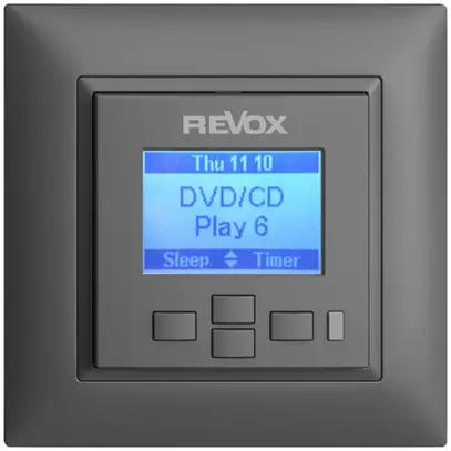 UP-Wanddisplay Revox EDIZIOdue dunkelgrau 