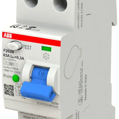 Interruttore differenziale proM compact 1PN tipo B 63A 300mA 2UM leggr.ritardato 