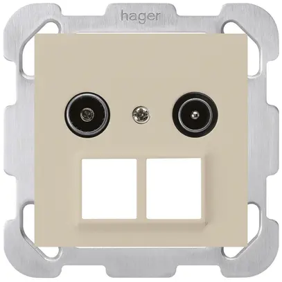Prise d'antenne ENC R/TV HMS kallysto B 19dB beige 