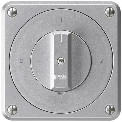 Interruttore rotativo INC robusto IP55 schema 3/1P alluminio 