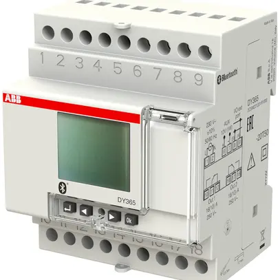 Timer annuale AMD digitale ABB DY365 2 canali 