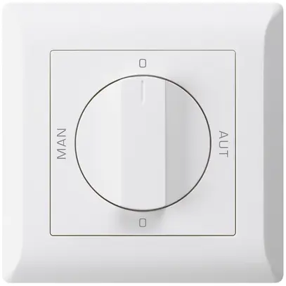 Interrupteur rotatif ENC 0-Man-0-Aut. kallysto.line 2/1L blanc avec manette 