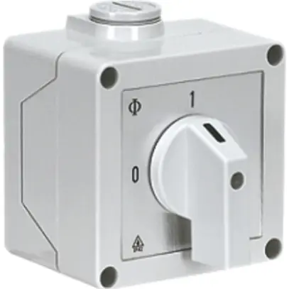Interruttore rotativo AP K&N grigio 20A 660V 0/4L 