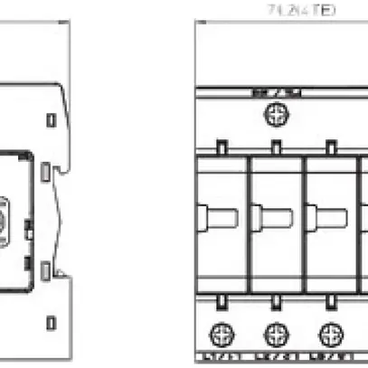 Scaricatore di sovratensione Bettermann 4L V20-C 4-280 