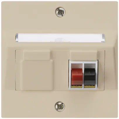 Presa INC audio kallysto 1×beige morsetto per 1 altoparlante 