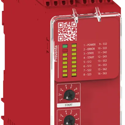 Relè di sicurezza SE XPSUDN, 8funzioni/6circuiti, 48…240V 3Ch/1R/1T PLe mol. 
