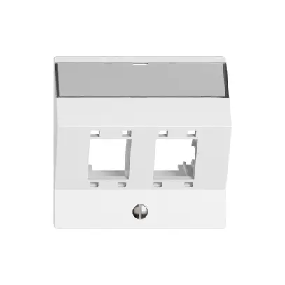 Kit di montaggio EDIZIO.liv SNAPFIX® per freenet cat.5e/6 2× bi 