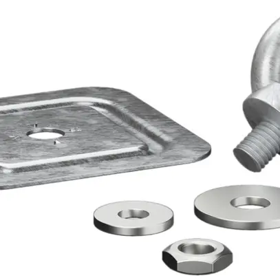 Kit œillet Rittal KX, pour transport par grue d'armoire compacte AX 
