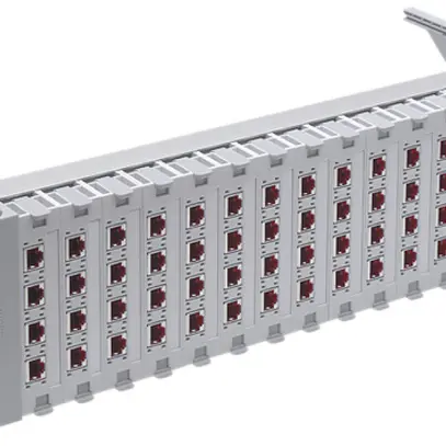 Pannello di distribuzione 19" cat.6A 60RJ45/s 3UA global 