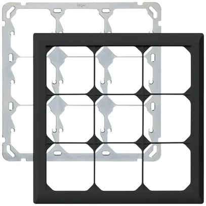 Intestazione INC kallysto.line 3×3 nero 
