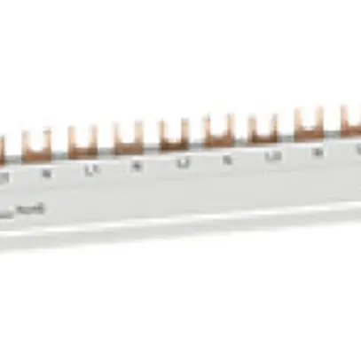 Pettine di raccordo Hager 4P+N 3L forca 35mm² 125A 996.8×14mm bianco 