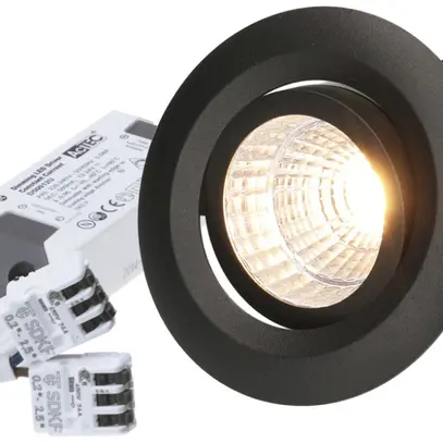 EB-LED-Spot Move 10.5W 230V 960lm 930 Loch-Ø68mm schwarz matt 38° 
