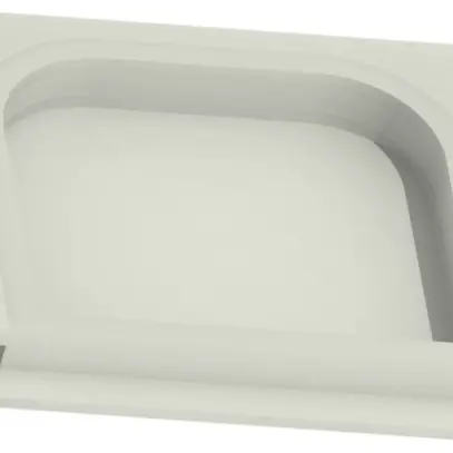 Raccordo piatto NAP SUPRA cieco grigio 