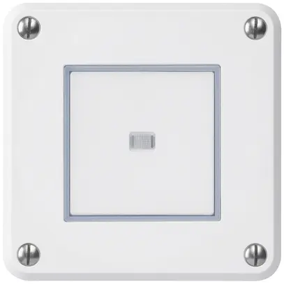 Contatto pulsante INC robusto IP55 bianco illuminato per combinazione 