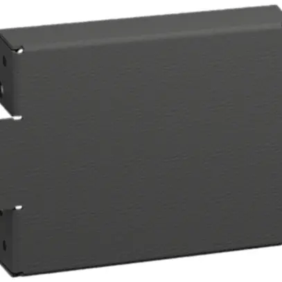 Copertura per zoccolo Rittal AX, laterale A=100mm, per armadio compatto P=300mm 