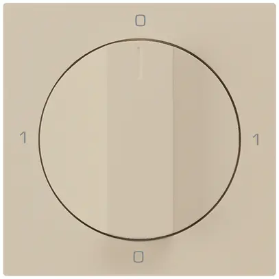 Intérieur pour interrupteur rotatif kallysto 0/1L beige avec manette 