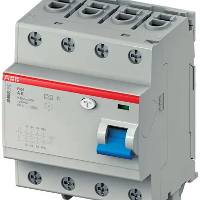 Interruttore differenziale SMISSLINE TP 40/30 3P+N 40A/30mA legg.ritardato 