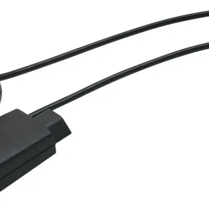 Spina intermedia MOUSE KABEL T12/T13 con interruttore 2m nero 