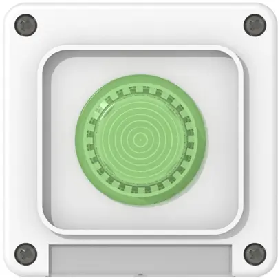 Signal lumineux AP ABB NAP 1E LP vert/blanc 