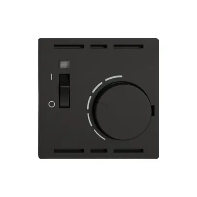Termostato ambiente EDIZIO.liv SNAPFIX® con interruttore 230VAC 50Hz ne 