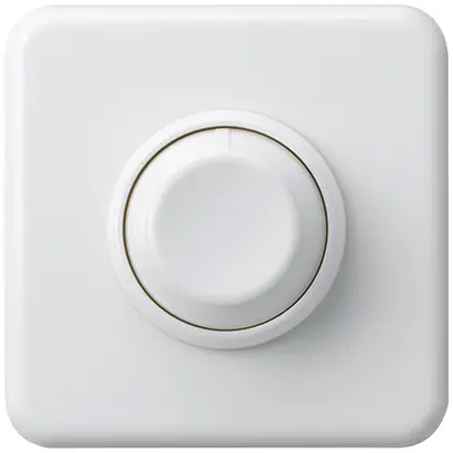 Kit frontal basico pour variateur blanc 86×86mm 