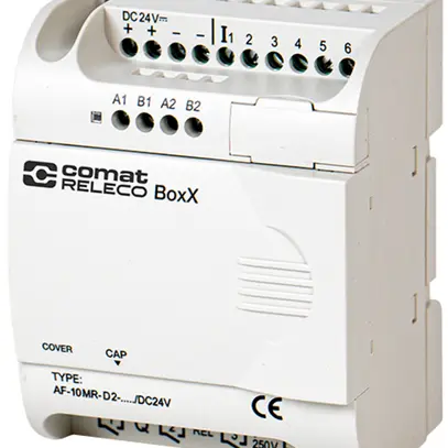 Unità base PLC ComatReleco AF-10MR-D2-CAP/DC24V, 6DI/AI, 4×relè, 24VDC 