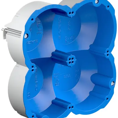 Hohlwanddose AGRO Quickbox 2×2 Ø83mm Schallschutz 