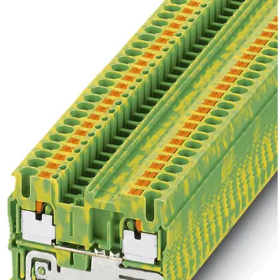 Borne Push-In 0.14…4mm² vert/jaune AWG26…12 