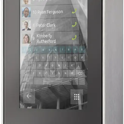 Stazione da porta AP Touch Net2 Entry, nero/argento 