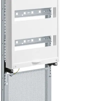 Travée média Hager univers pour AP 7-rangées 4 rangées modulaires 250×1050mm 