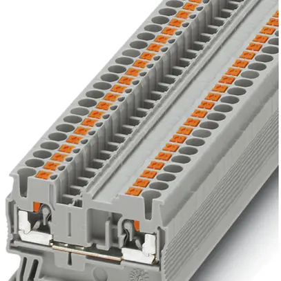 Morsetto Push-In 0.14…4mm² grigio AWG26…12 