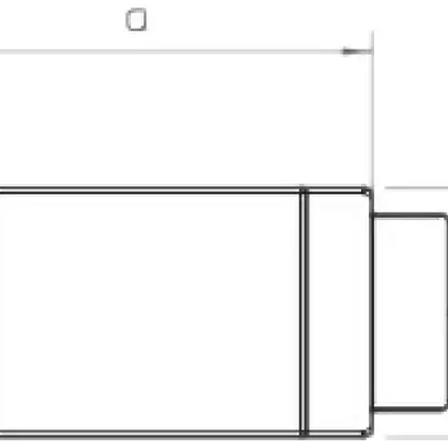 Raccordo T+croce BET p.canale d'installazione WDKH s.alogeno 40×60mm bianco puro 
