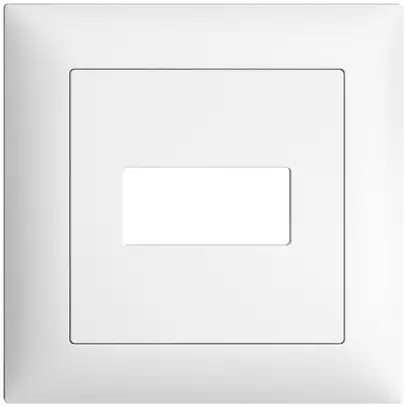 Kit frontal EDIZIOdue FMI pour détecteur de mouvement pirios 180 R eco, blanc 