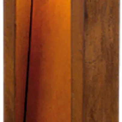 Lampada da terra SLV RUSTY SLOT 80, E27 11W IP44 ferro arrugginito 