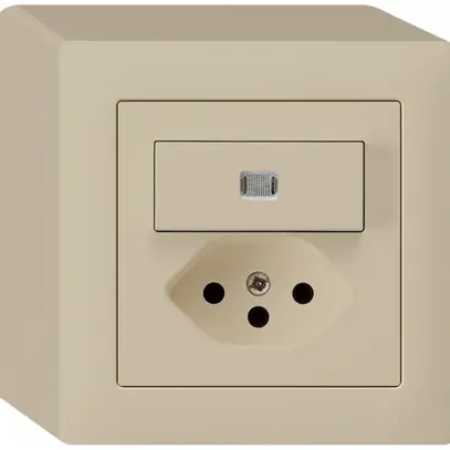 Combinazione luminosa AP AR/1L+T13 beige kallysto 