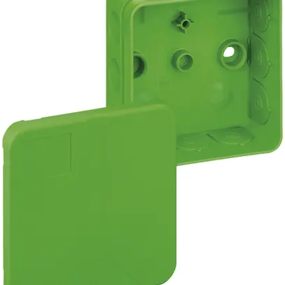 Boîte de dérivation AP 2K-12-L/gn 85×85×37mm, IP55, vert 